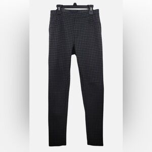 Sanctuary Plaid Pull-on Pants in Black/Grey
